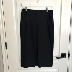 Lululemon Midi Pencil Skirt Black- Size 8